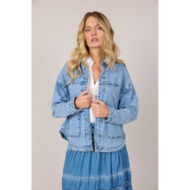 Hovedbilde DENIM Jakke Used Blue