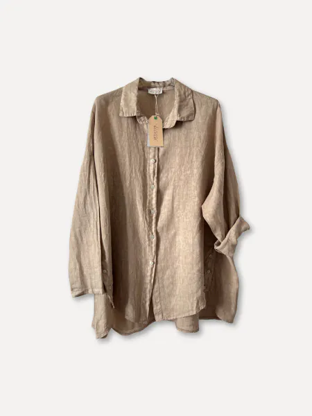 Hovedbilde LOVELY Oversized Linskjorte ...