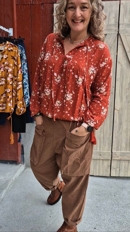 POPPY Bluse Rust