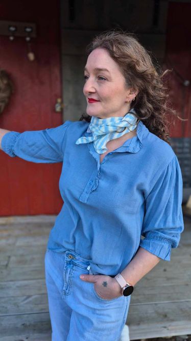 Hovedbilde TINA Linskjorte Jeans