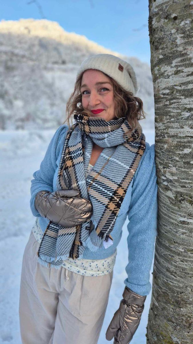 JULIETTA Cardigan Cashmere Blue Melange