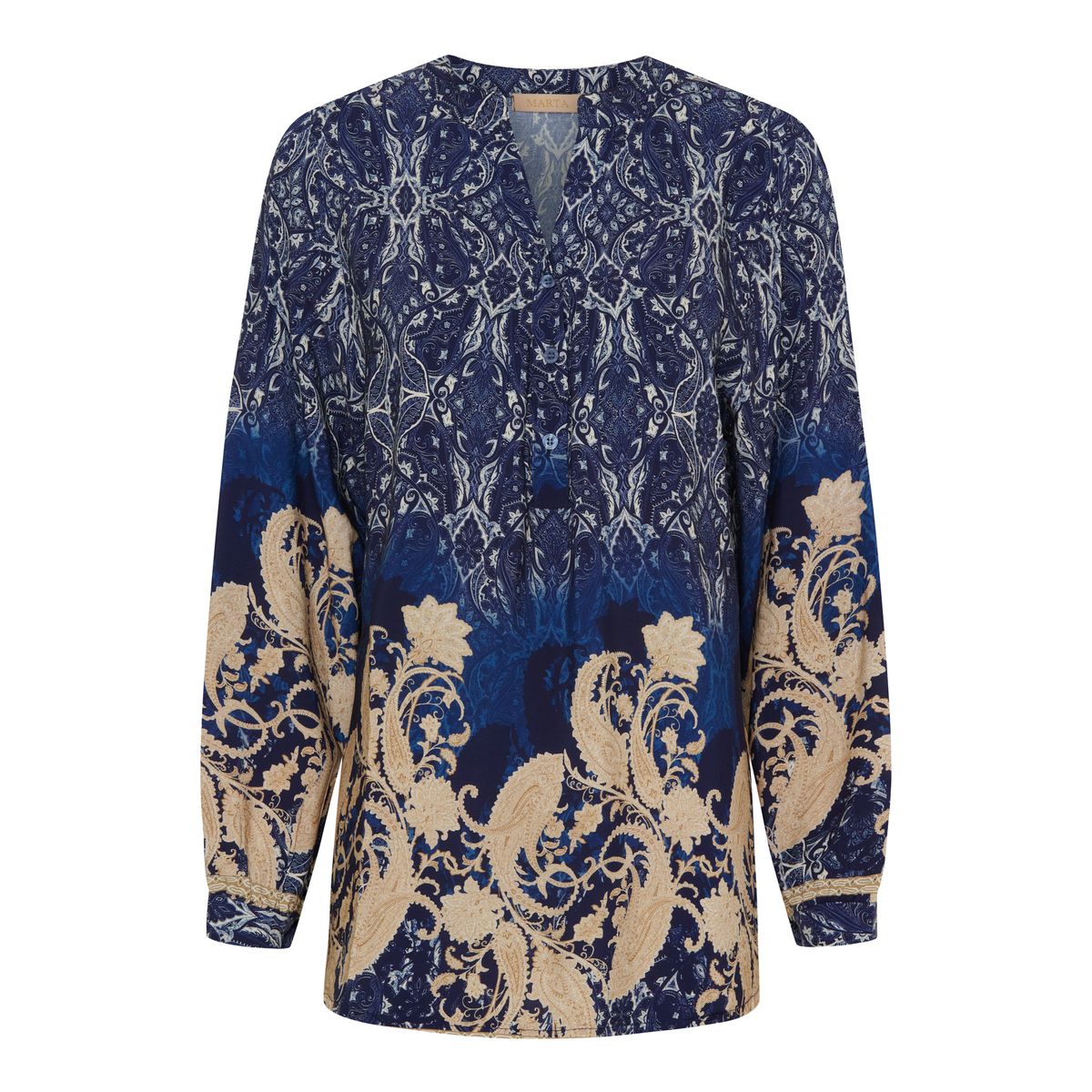 ASTRID Bluse Blue Scuro