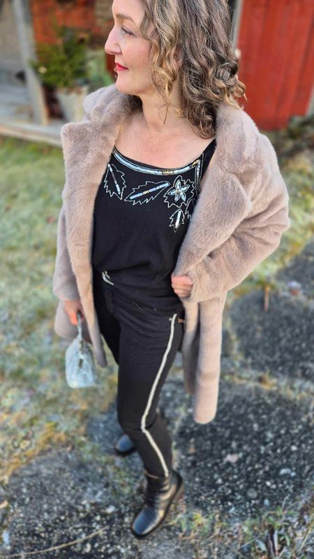 CIANNA Topp Black