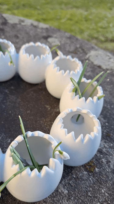 Hovedbilde EGG Keramikkpotte 