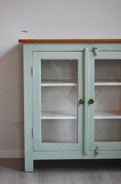 Hovedbilde VINTAGE SKAP Lys Grønt  