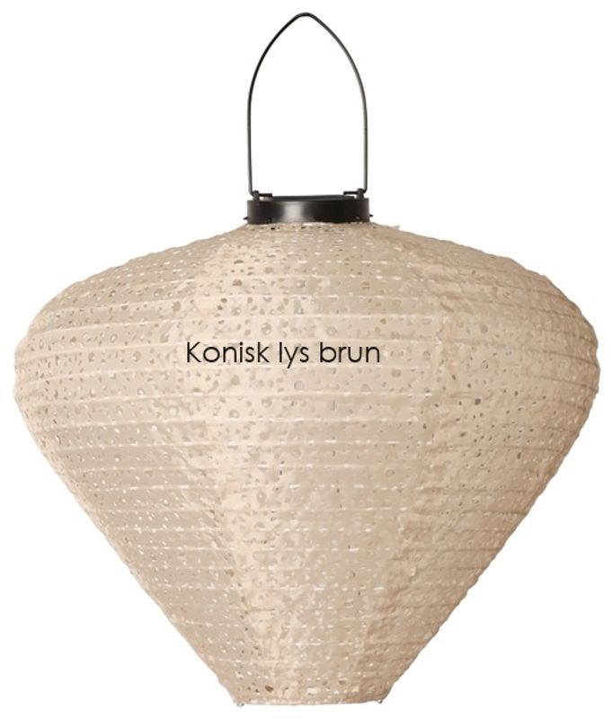 SOLAR Lanterne med oppheng