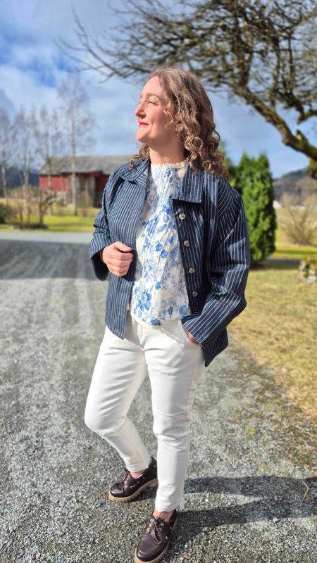 MOZART Jakke Denim Blue