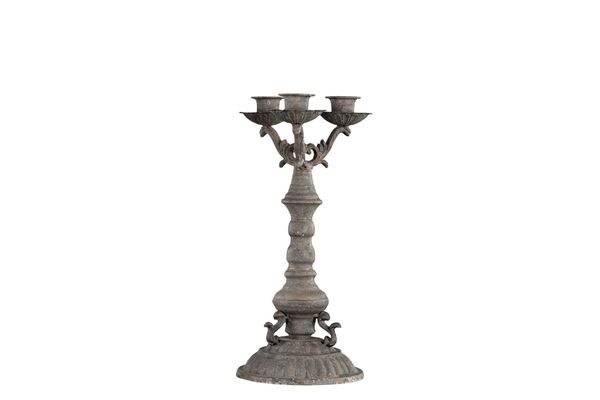 Hovedbilde KANDELABER 3-arm Metall 40cm 