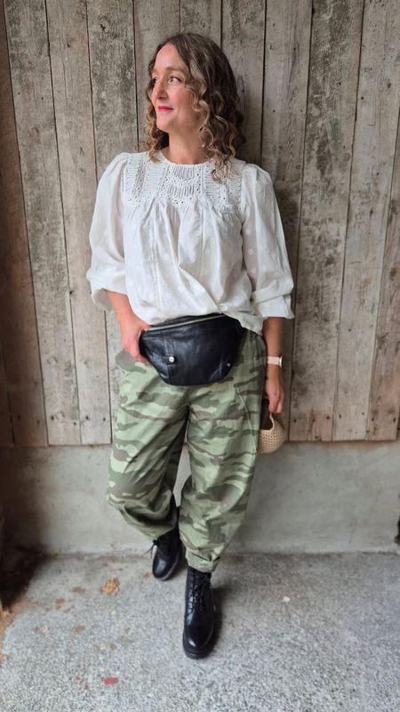 ABBIE Barrel Camo Bukse 
