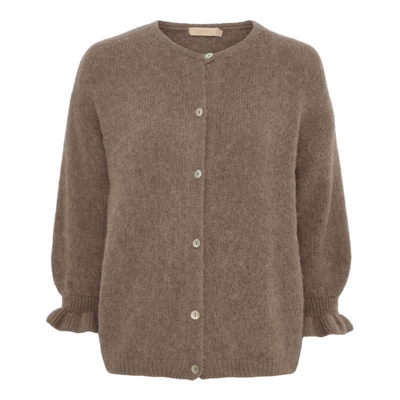 JULIANA Cardigan Fango