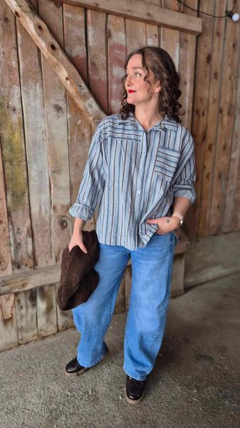 Hovedbilde MOWITA Baggy Jeans Light Blue