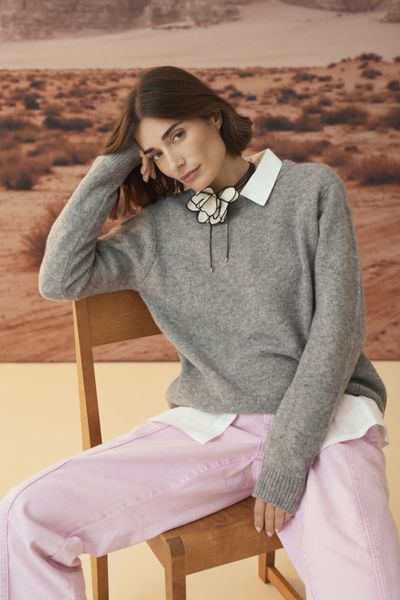 Hovedbilde KATRINA Pullover Grey Melange