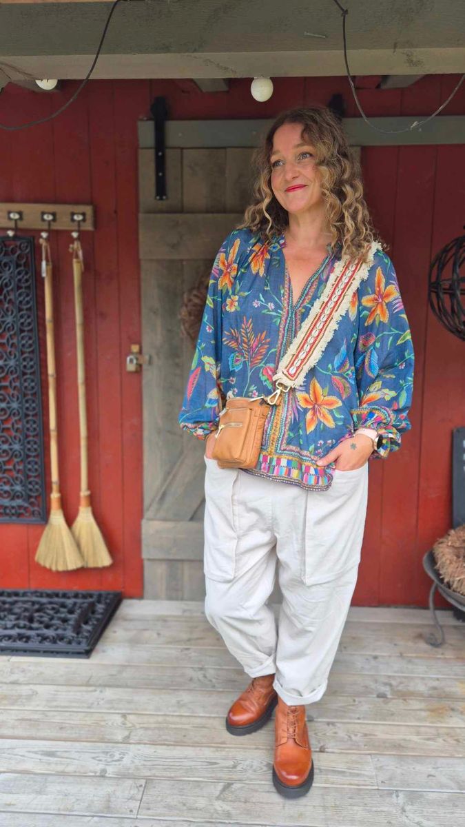 CART Bluse Denim Blue